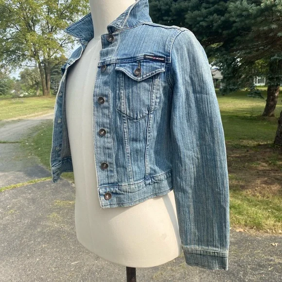 DKNY Jean Jacket Vintage 2000's size Size SMALL excellent condition - Picture 5 of 9